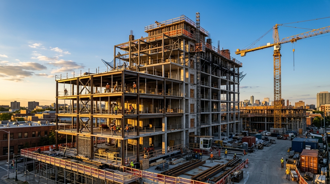 Space Infra Projects construction site